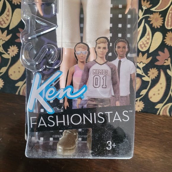 Barbie 2016, Ken #7 Fashionista Figure - Picture 9 of 17